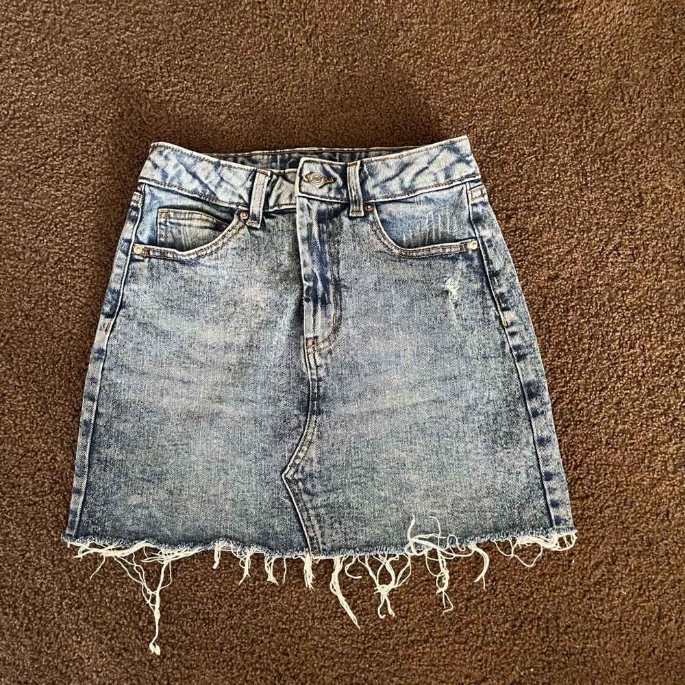 jean skirts